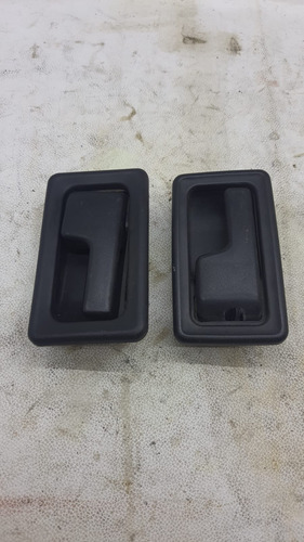 Par Maçaneta Interna Diant Esquerda E Direita Uno Cx17 Dianteira/traseira - Imagem 5