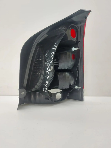 Lanterna Traseira Esquerda Palio 2004 A 2016 Paralela Esquerdo/motorista Vermelho - Imagem 5