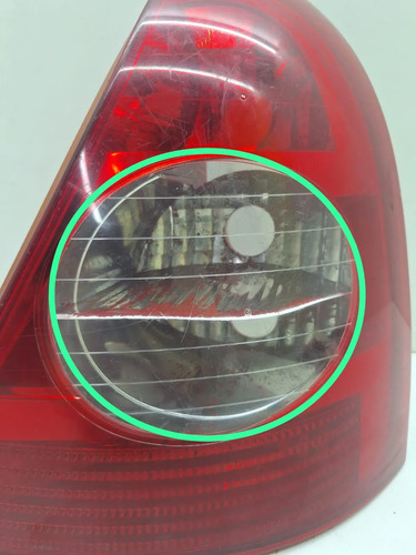 Lanterna Traseira Dir Clio 2004 A 2012 C/detalhe Direito/passageiro Vermelho - Imagem 7