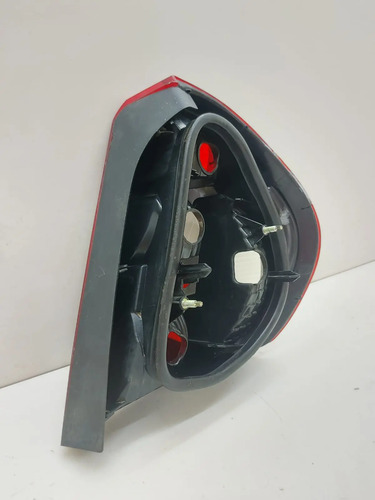 Lente Traseira Esquerda Clio Sedan 2006 A 2012 Vermelho - Imagem 7