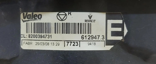 Lente Traseira Esquerda Clio Sedan 2006 A 2012 Vermelho - Imagem 9