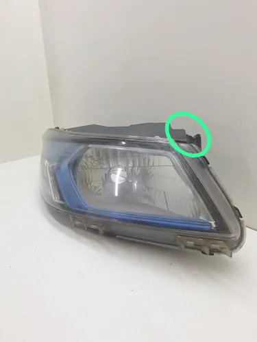 Farol Lado Direito Onix Prisma 2013 2016 Mascara Cromada Det Direito/passageiro - Imagem 2