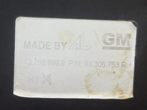 Farol Milha Lado Direito Gm Vectra Agile Montana 2006 2010 Prateado - Imagem 8