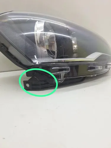 Farol Lado Direito Mascara Negra Gol Voyage G6 2013 2016 Direito/passageiro - Imagem 4