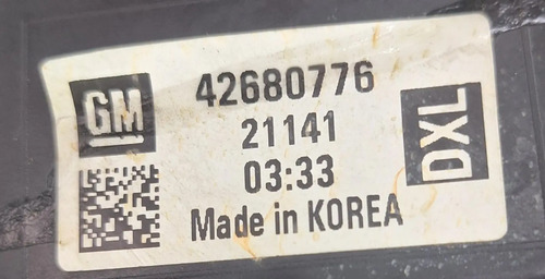 Farol Lado Direito Gm Cruze  2017 2023 Sem Led Original Direito/passageiro - Imagem 9