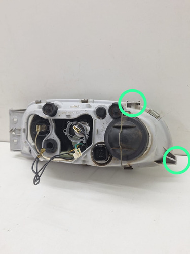 Farol Lado Direito Ford Fiesta Ford Lente Vidro 1996 2000 Direito/passageiro - Imagem 5