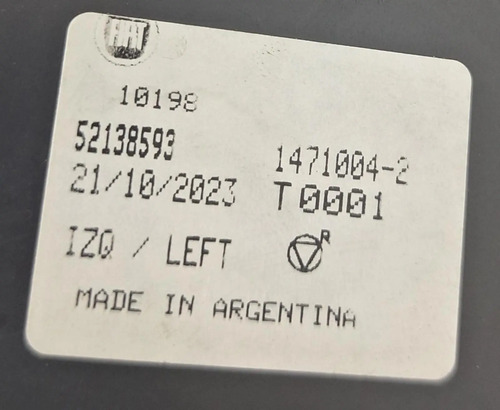 Farol Lado Esquerdo Fiat Argo Cronos  2016 2024 Sem Led Orig Esquerdo/motorista - Imagem 9