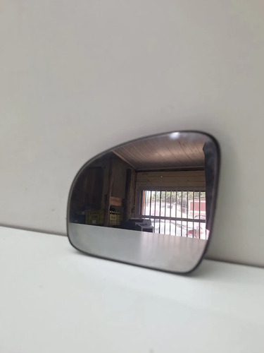 Lente Com Base Retrovisor Esq Chevrolet Celta 2000 A 2006 - Imagem 3