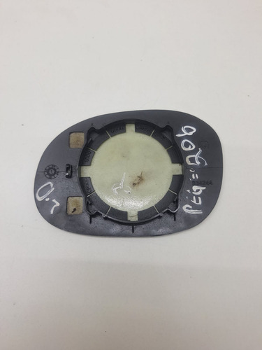 Lente Retrovisor Direito Base Peugeot 206 207 2003 A 2010 - Imagem 5