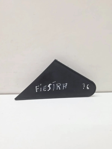 Moldura Retrovisor Lado Esquerdo Ford Fiesta 2003 A 2014 Branco - Imagem 3