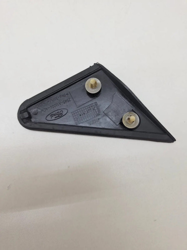 Moldura Retrovisor Lado Esquerdo Ford Fiesta 2003 A 2014 Branco - Imagem 6