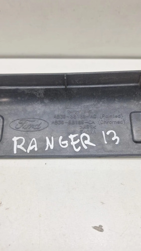 Moldura Sup Prata Grade Ranger 2012 A 2016 C/detalhe 2289 Prateado Ambos Lados - Imagem 6