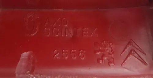 Lanterna Traseira Direita Citroen C3 2003 A 2006 2149r Direito/passageiro Vermelho - Imagem 4