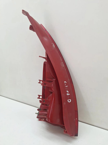 Lanterna Traseira Direita Citroen C3 2003 A 2006 2149r Direito/passageiro Vermelho - Imagem 6