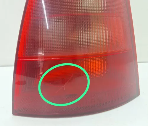 Lanterna Traseira Direita Citroen C3 2003 A 2006 2149r Direito/passageiro Vermelho - Imagem 9
