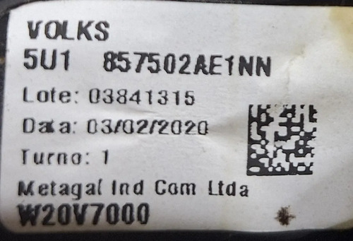 Retrovisor Manual Direito Vw Gol Voyage 2013 A 2022 Cx56 - Imagem 9