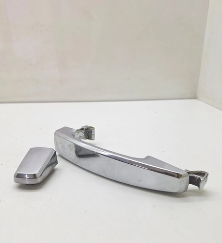 Maçaneta Externa Dianteira Direita Captiva 2007 A 2015 Cx42 Prateado Dianteira - Imagem 4