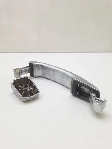 Maçaneta Externa Dianteira Direita Captiva 2007 A 2015 Cx42 Prateado Dianteira - Imagem 7