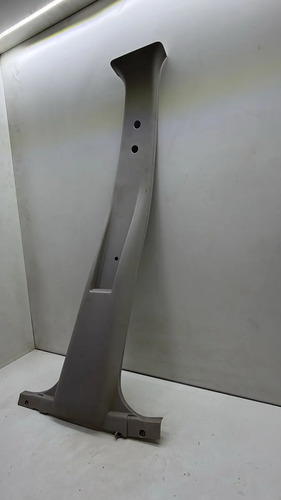 Moldura Coluna Central Direita Fiat Uno Vivace 11 A 14 Cx06 Prateado - Imagem 1