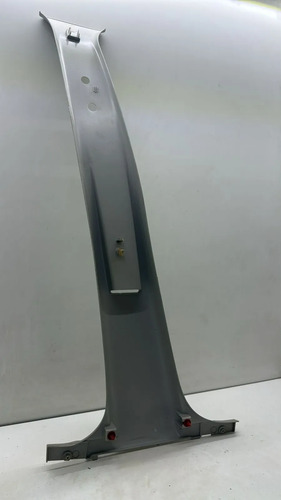 Moldura Coluna Central Direita Fiat Uno Vivace 11 A 14 Cx06 Prateado - Imagem 3