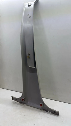Moldura Coluna Central Direita Fiat Uno Vivace 11 A 14 Cx06 Prateado - Imagem 5