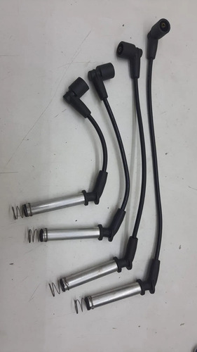 Kit Jogo Cabo Vela Ignição Prisma Corsa Celta Classic Cx35 Preto - Imagem 1