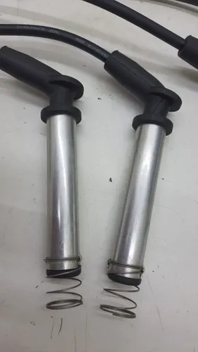 Kit Jogo Cabo Vela Ignição Prisma Corsa Celta Classic Cx35 Preto - Imagem 2