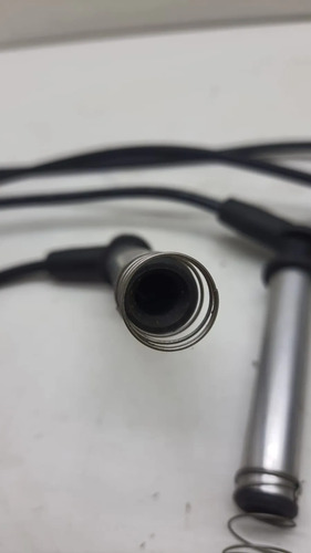 Kit Jogo Cabo Vela Ignição Prisma Corsa Celta Classic Cx35 Preto - Imagem 4