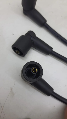 Kit Jogo Cabo Vela Ignição Prisma Corsa Celta Classic Cx35 Preto - Imagem 5