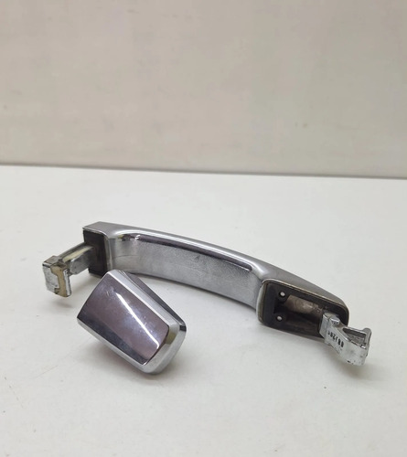 Maçaneta Externa Traseira Direita Captiva 2007 A 2015 Cx42 Prateado Traseira - Imagem 5