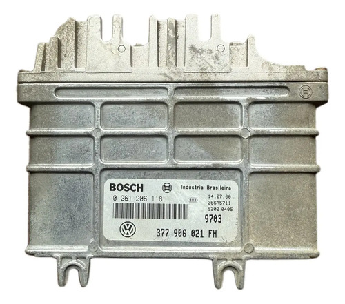 Módulo  Injeção 377-906-021fh / 0261206118 Bosch Vw - Imagem 1