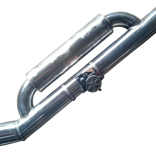 Escapamento Full Inox C/ Difusor Ranger 3.2 Cinza - Imagem 2