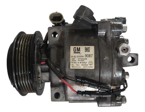 Compressor Ar Condicionado Gm Onix Prisma Spin Original - Imagem 4