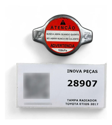 Tampa Radiador Toyota Etios 2017