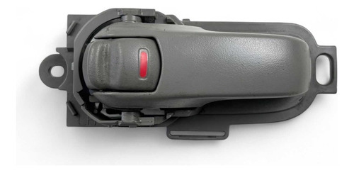 Maçaneta Interna Porta Traseira Esquerda Nissan Livina 09 14 Branco Dianteira/traseira - Imagem 2