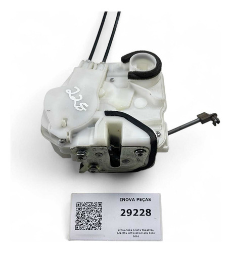 Fechadura Porta Traseira Direita Mitsubishi Asx 2010 2016 - Imagem 2