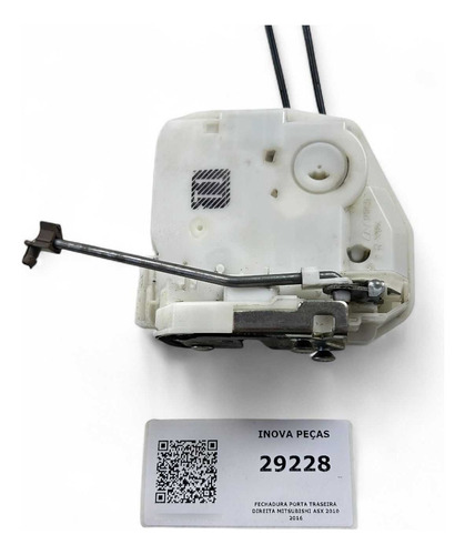 Fechadura Porta Traseira Direita Mitsubishi Asx 2010 2016 - Imagem 3