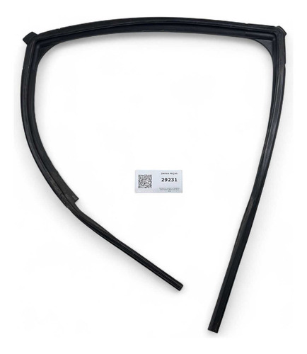 Borracha Canaleta Traseira Direita Mitsubishi Asx 2012 2014 Branco