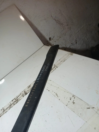 Protetor Para-choque Traseiro Honda Civic/fit 2000 A 2008 Preto