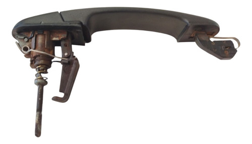 Maçaneta Externa Gol G4 2006 2p Esquerda  Preto Dianteira - Imagem 3