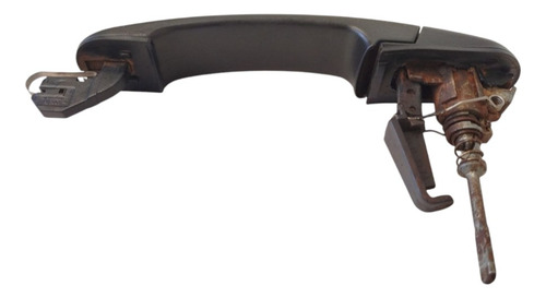 Maçaneta Externa Gol G4 2006 2p Esquerda  Preto Dianteira - Imagem 4