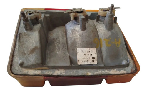 Lanterna Traseira Marajó Lado Direito Original  Direito/passageiro Vermelho - Imagem 3