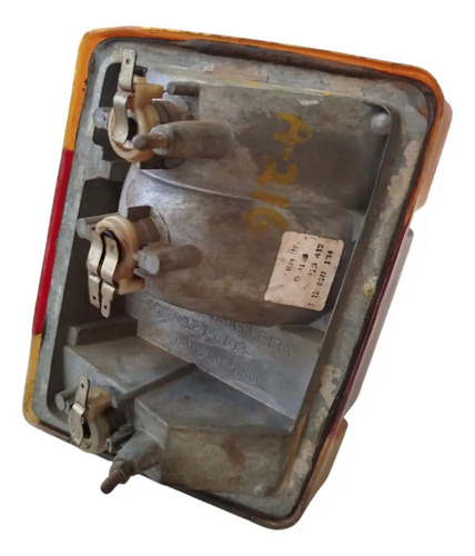 Lanterna Traseira Marajó Lado Direito Original  Direito/passageiro Vermelho - Imagem 6