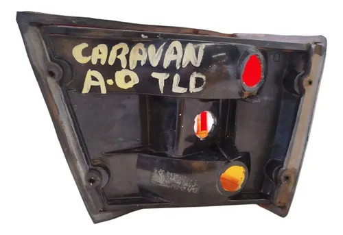 Lanterna Traseira Direita Caravan Gm Original Impecável  Direito/passageiro Vermelho - Imagem 5