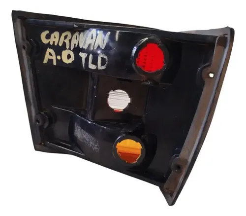 Lanterna Traseira Direita Caravan Gm Original Impecável  Direito/passageiro Vermelho - Imagem 6