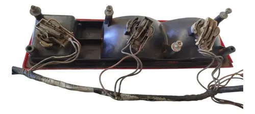 Lanterna Esquerda Chevette Original  Esquerdo/motorista Vermelho - Imagem 6