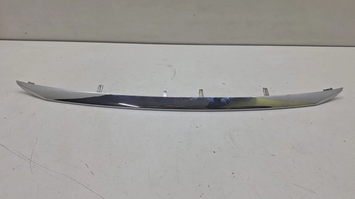 Friso Inferior Grade Dianteira Peugeot 2008 2015 A 2019 Prateado - Imagem 2