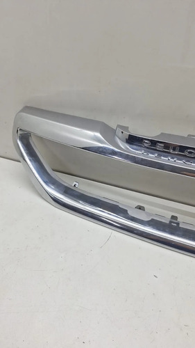 Moldura Cromada Parachoque Dianteiro Peugeot 2008 1423 Cx42 Prateado Brilhante - Imagem 2