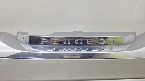 Moldura Cromada Parachoque Dianteiro Peugeot 2008 1423 Cx42 Prateado Brilhante - Imagem 3