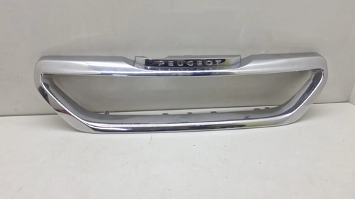 Moldura Cromada Parachoque Dianteiro Peugeot 2008 1423 Cx42 Prateado Brilhante - Imagem 4